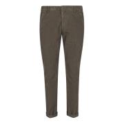 Brun Velvet Chino Bukser AW24