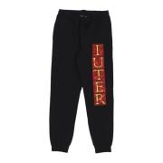 Sort Fleece Tracksuit Bukser Stilfuld Sweatpant