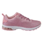 Elegant Pulverrosa High-Craft Sneakers