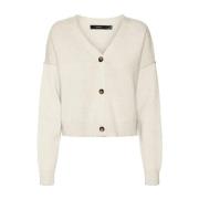 Guld Link V-hals Cardigan