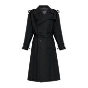 Dobbeltbrystet trenchcoat