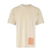 Beige T-shirt til mænd