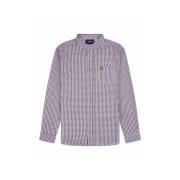 Slim Fit Gingham Skjorte