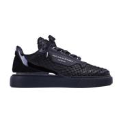 Raphael Python Cut-Matt Sneakers