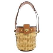 Pre-owned Rattan skuldertasker