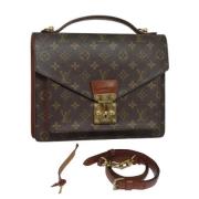 Pre-owned Canvas louis-vuitton-tasker