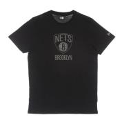 Brooklyn Nets Reflekterende Print Tee Sort