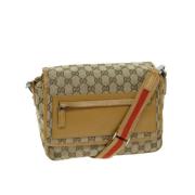 Pre-owned Canvas gucci-tasker