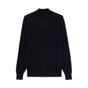 Merino Uld Mock Neck Trøje