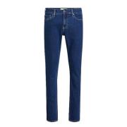 Slim Fit Dark Mid Blue Jeans