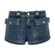 Denim Micro Shorts