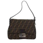 Pre-owned Canvas fendi-tasker