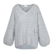 Oversized V-hals Sweater