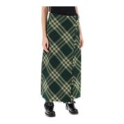 Faded Check Wool Twill Kilt