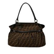 Pre-owned Canvas fendi-tasker