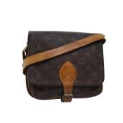 Pre-owned Canvas louis-vuitton-tasker