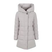 Beige Puffy Prescott Parka Frakke