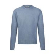 Rund Hals Sweater i Sukker Papir