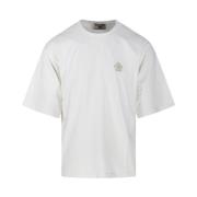 Creme T-shirt til stilfuldt look