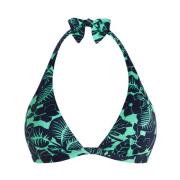 Blomster Paradis Halter Bikini Top til Kvinder