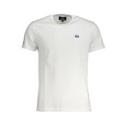 Elegant hvid broderet tee