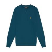 Grafisk Crew Neck Sweatshirt Navy