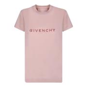 Pink Logo T-shirt til kvinder