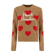 Heart Breaker Crew-neck Jacquard Jumper