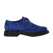 Suede Lace-Up Derby Sko