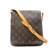 Pre-owned Canvas louis-vuitton-tasker