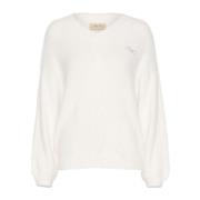 Snow White Strik Pullover Sweater