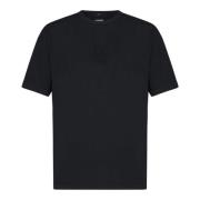 Sorte T-shirts og Polos med Tone-on-tone Logo