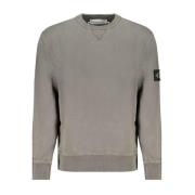 Logo Crew Neck Sweatshirt Børstet Finish