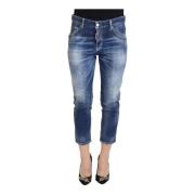 Cool Girl Slim Fit Distressed Jeans