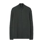 Zip Polo Krave Sweater i Re-Wool