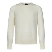 Hvid Strik Crewneck Sweater AW24