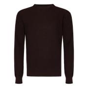 Mørkebrun Cashmere Uld Sweater