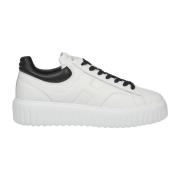 Hvide Sneakers med H-striber