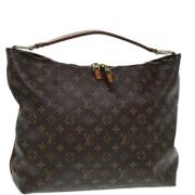 Pre-owned Canvas louis-vuitton-tasker