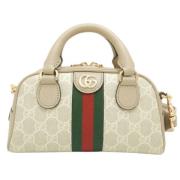 Pre-owned Canvas gucci-tasker