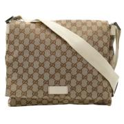 Pre-owned Canvas gucci-tasker