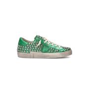 Studded Leather Urban Sneakers