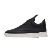 Low Top Nappa Black