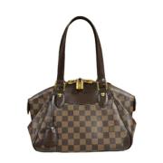 Pre-owned Canvas louis-vuitton-tasker