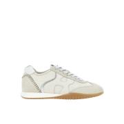 Olympia-Z Sneakers med Nubuck og Stofindsatser