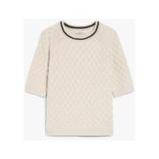 Diamantmønster Uld Cashmere Sweater