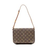 Pre-owned Canvas louis-vuitton-tasker