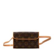 Pre-owned Canvas louis-vuitton-tasker