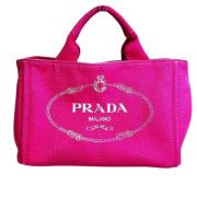 Pre-owned Canvas prada-tasker