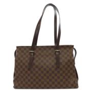 Pre-owned Canvas louis-vuitton-tasker